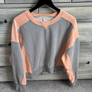 Free People movement cropped sweatshirt